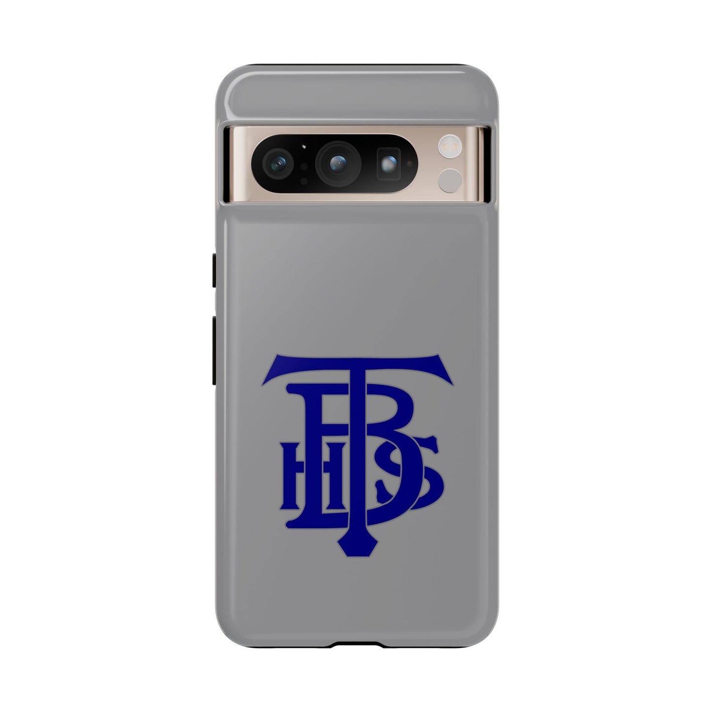 Stacked Logo - Tough Phone Cases - Gray - Google phones