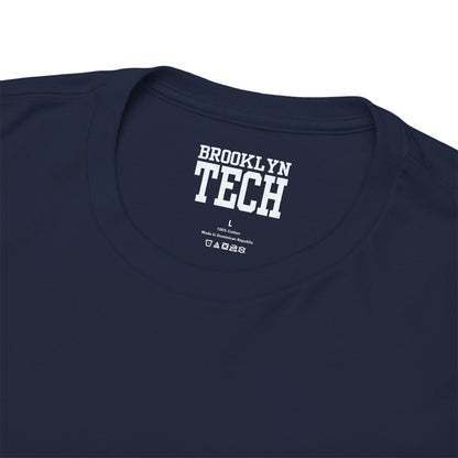 Classic Brooklyn Tech on Left Chest - Heavy Cotton Men's T-Shirt - Class of 1952