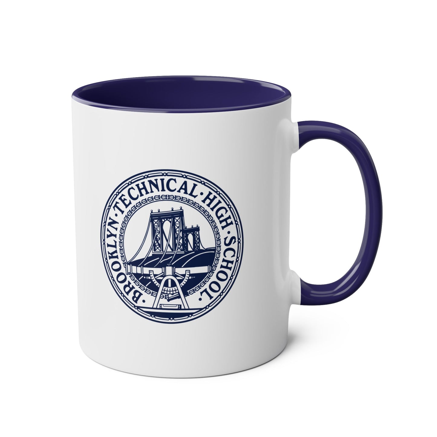 Proud Dad of a Tech Graduate - Two-Tone Coffee Mugs, 11oz