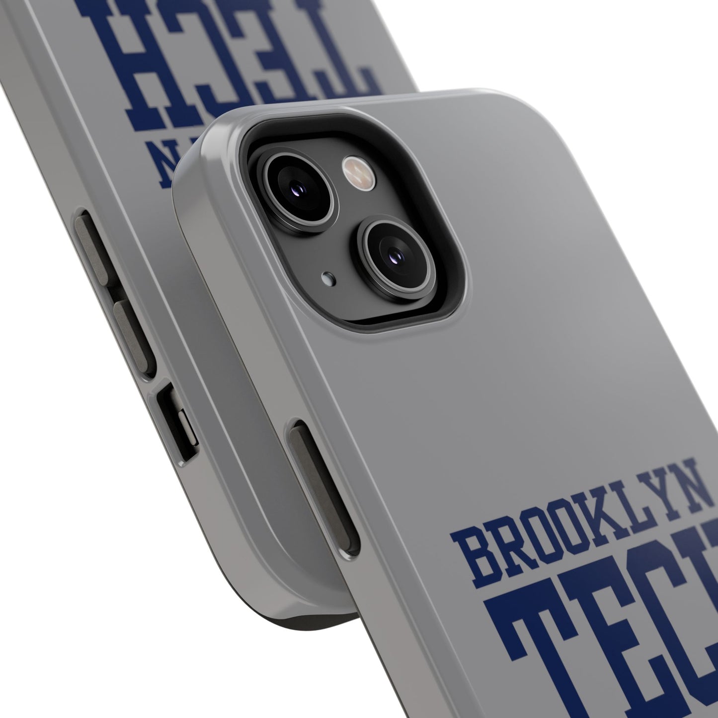 Brooklyn Tech - Impact-Resistant Phone Cases - Iphone Or Samsung - Gray