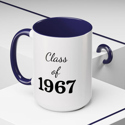 Class of 1967 Accent Coffee Mug — 11 & 15oz