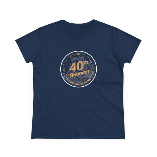 Class of 1985 Commemorative Women's Midweight Cotton Tee - 40th Reunion