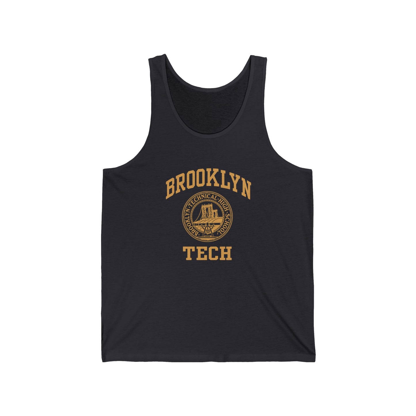Classic Logo with Brooklyn Tech - Men's Tank Top