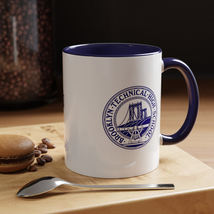 Classic Tech Logo - Accent Mug - White