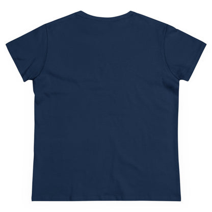 Classic Tech Logo - Ladies Midweight Cotton T-Shirt