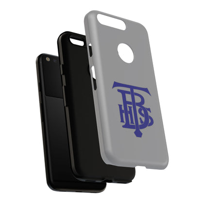 Stacked Logo - Tough Phone Cases - Gray - Google phones