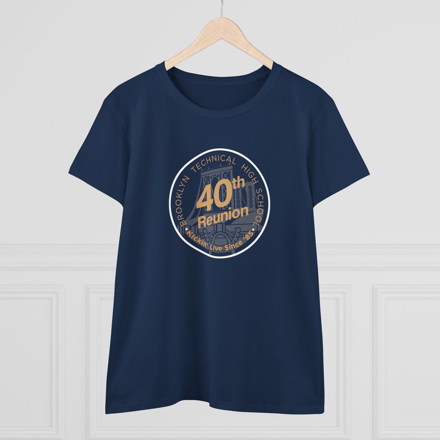 Class of 1985 Commemorative Women's Midweight Cotton Tee - 40th Reunion