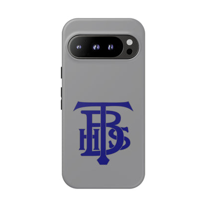 Stacked Logo - Tough Phone Cases - Gray - Google phones