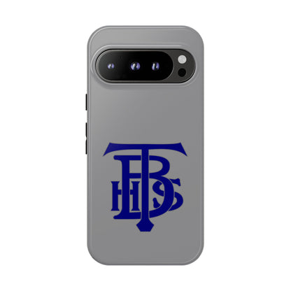 Stacked Logo - Tough Phone Cases - Gray - Google phones