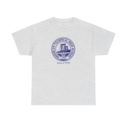 Classic Tech Logo - Class Of 1975 - Men's  Heavy Cotton T-Shirt