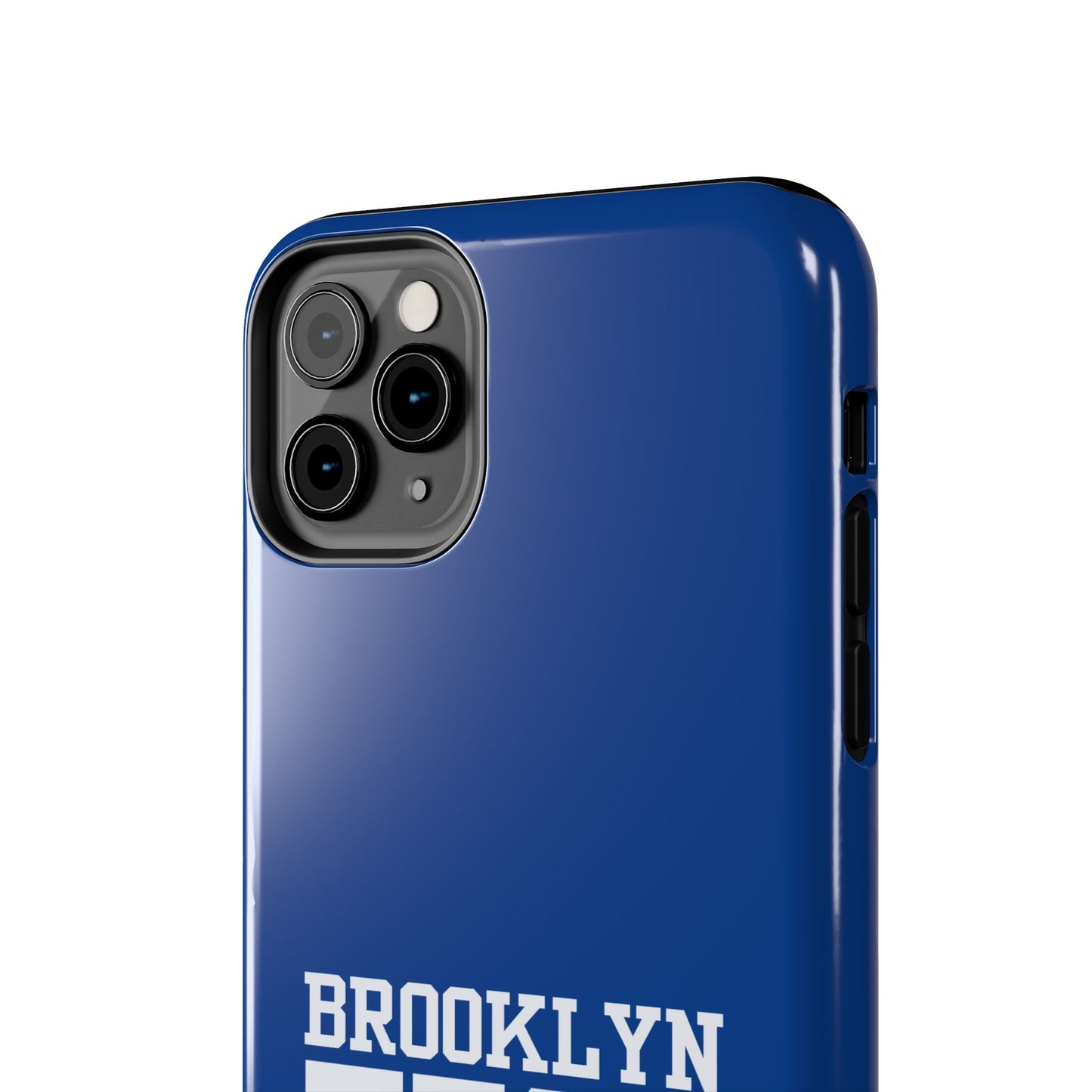 Brooklyn Tech Class Of 1985 Tough Phone Case - Navy-Blue With White Graphics