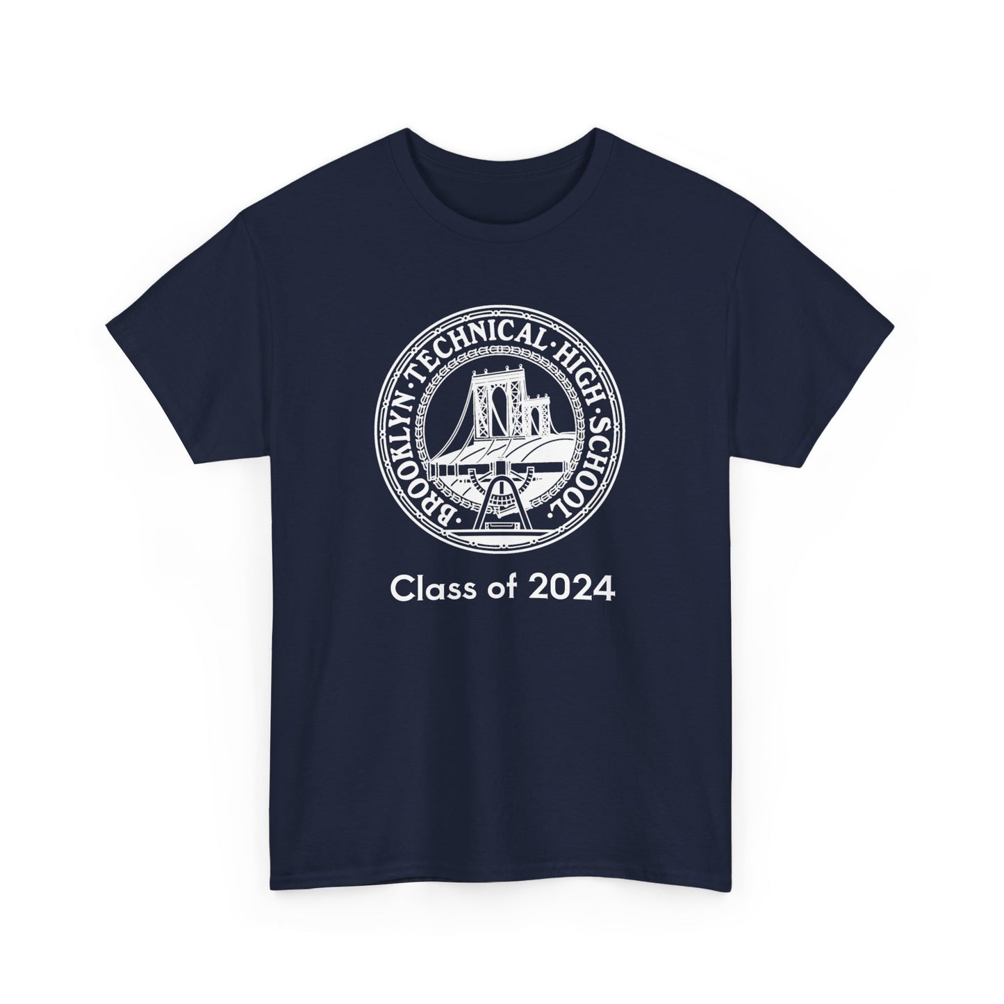 Classic Tech Logo - Men's Heavy Cotton T-Shirt - Class Of 2024