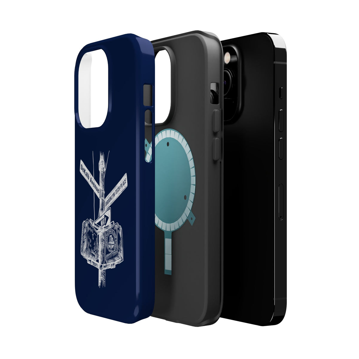 Dekalb Avenue & Brooklyn Tech Pl Magnetic Phone Case