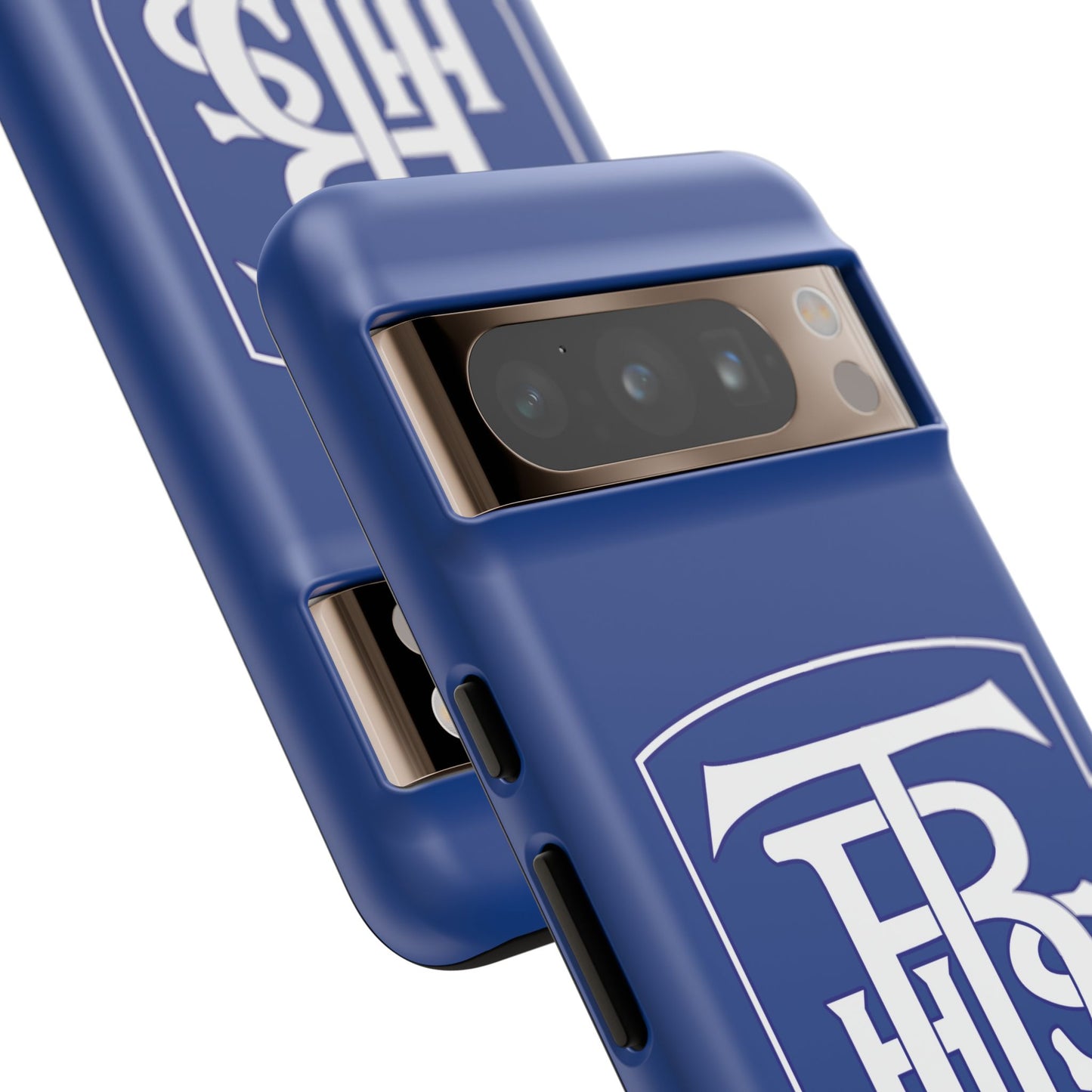 Stacked Logo - Tough Phone Cases - Navy