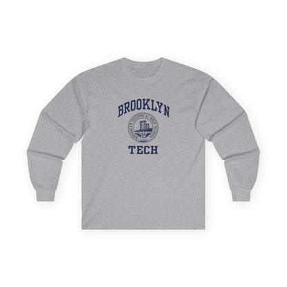 Classic Logo with Brooklyn Tech - Men's Ultra Cotton Long Sleeve Tee
