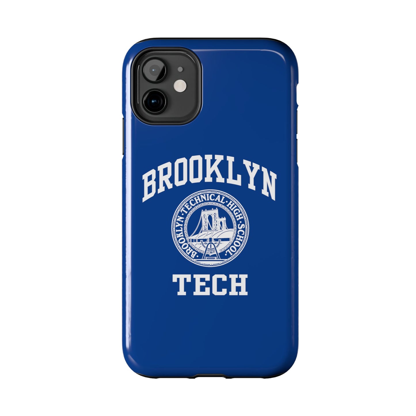 Brooklyn Tech Classic Logo - Tough Phone Cases - Navy