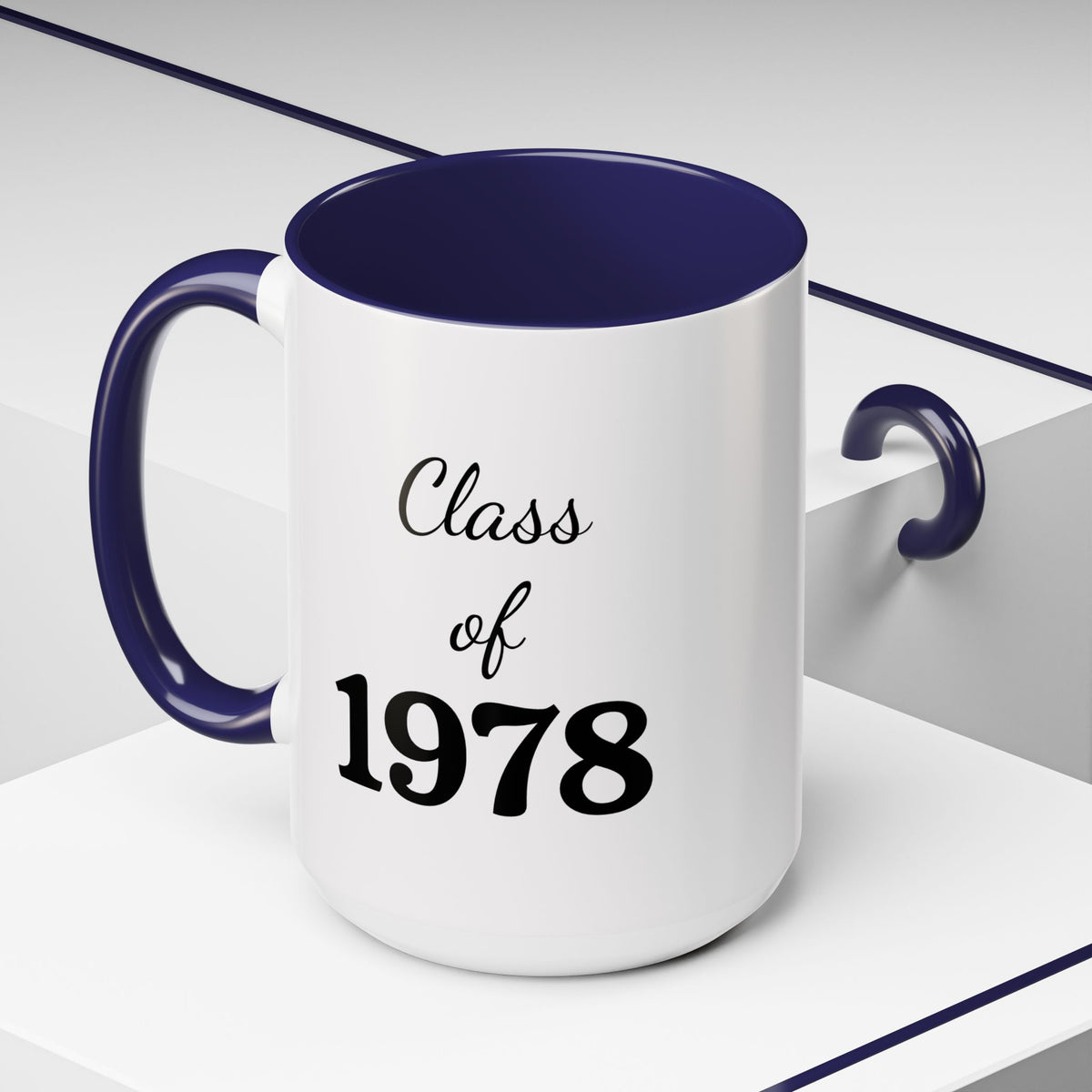Class of 1978 Accent Coffee Mug — 11 & 15oz