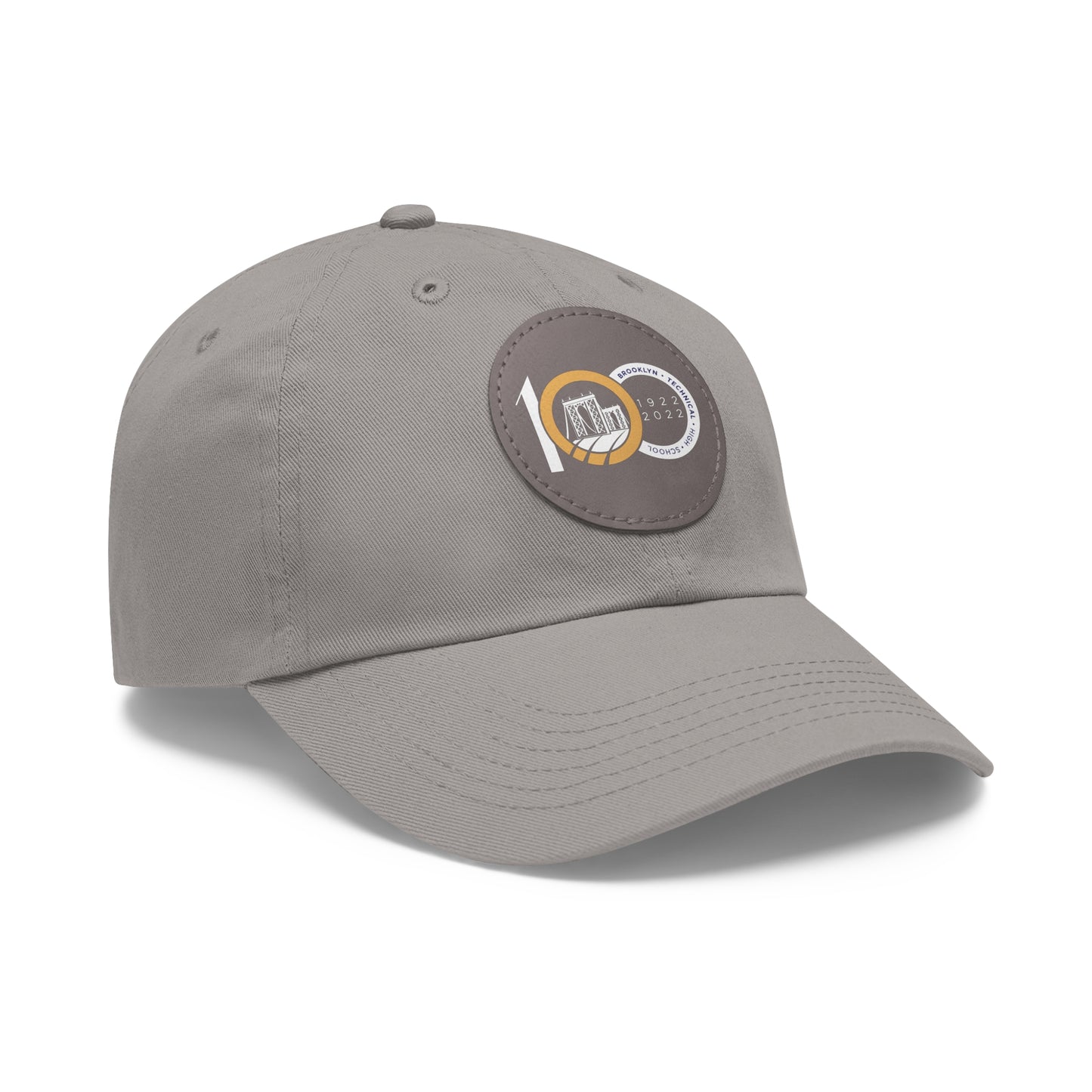 Tech Centennial Hat with Leather Patch (Round)