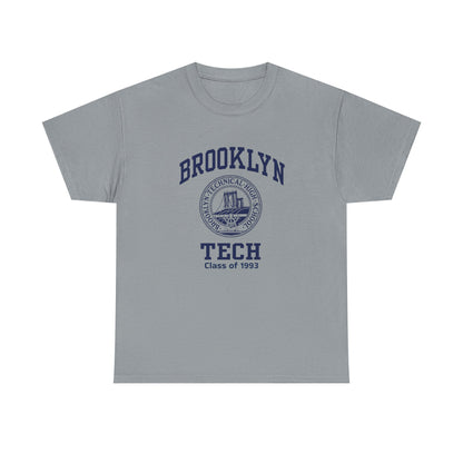 Brooklyn Tech Classic Logo - Men's Heavy Cotton T-Shirt - Class of 1993