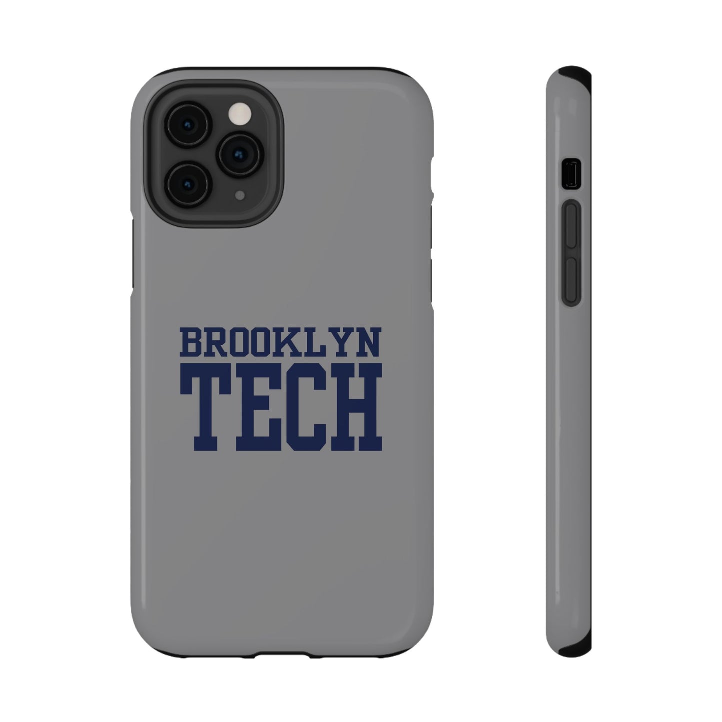 Brooklyn Tech - Impact-Resistant Phone Cases - Iphone Or Samsung - Gray