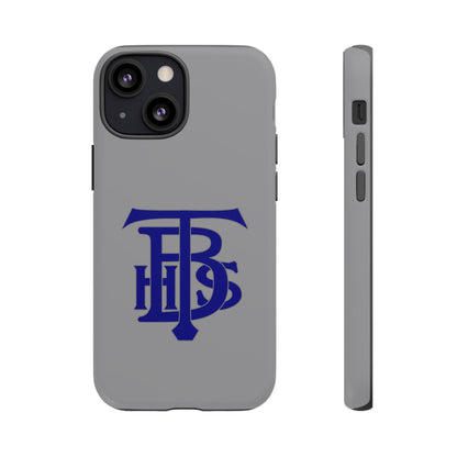 Stacked Logo - Tough Phone Cases - Gray - iPhones