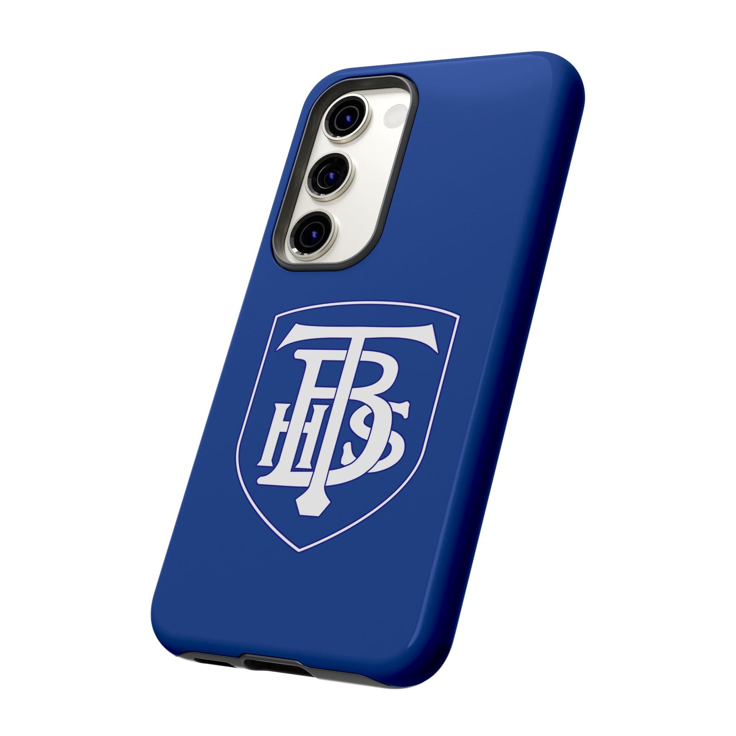 Stacked Logo - Tough Phone Cases - Navy