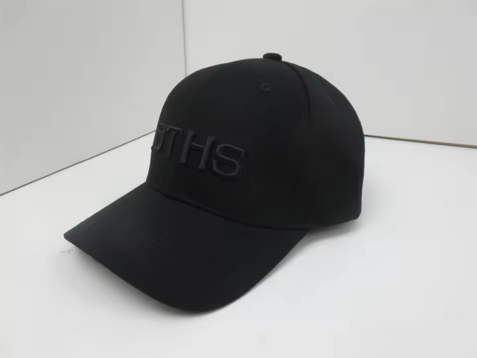 Homecoming Item: Embroidered BTHS Black-On-Black Baseball Cap