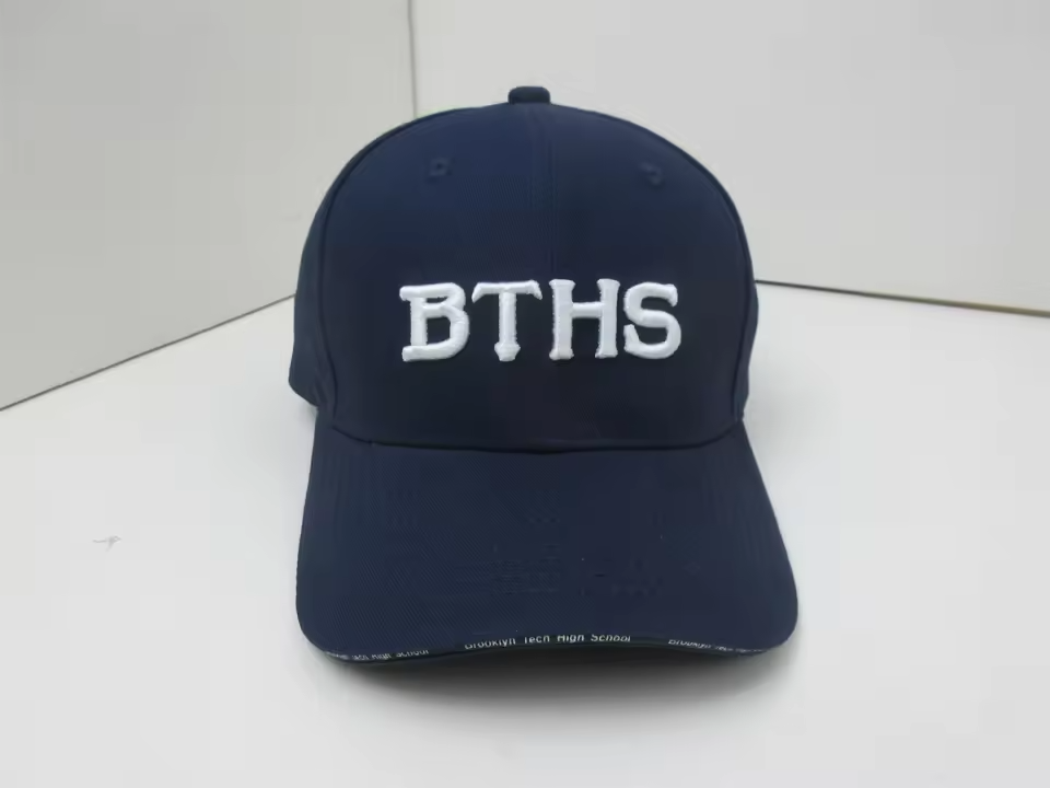 Homecoming Item: Embroidered BTHS Baseball Hat - Navy with white stitching