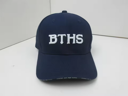 Homecoming Item: Embroidered BTHS Baseball Hat - Navy with white stitching