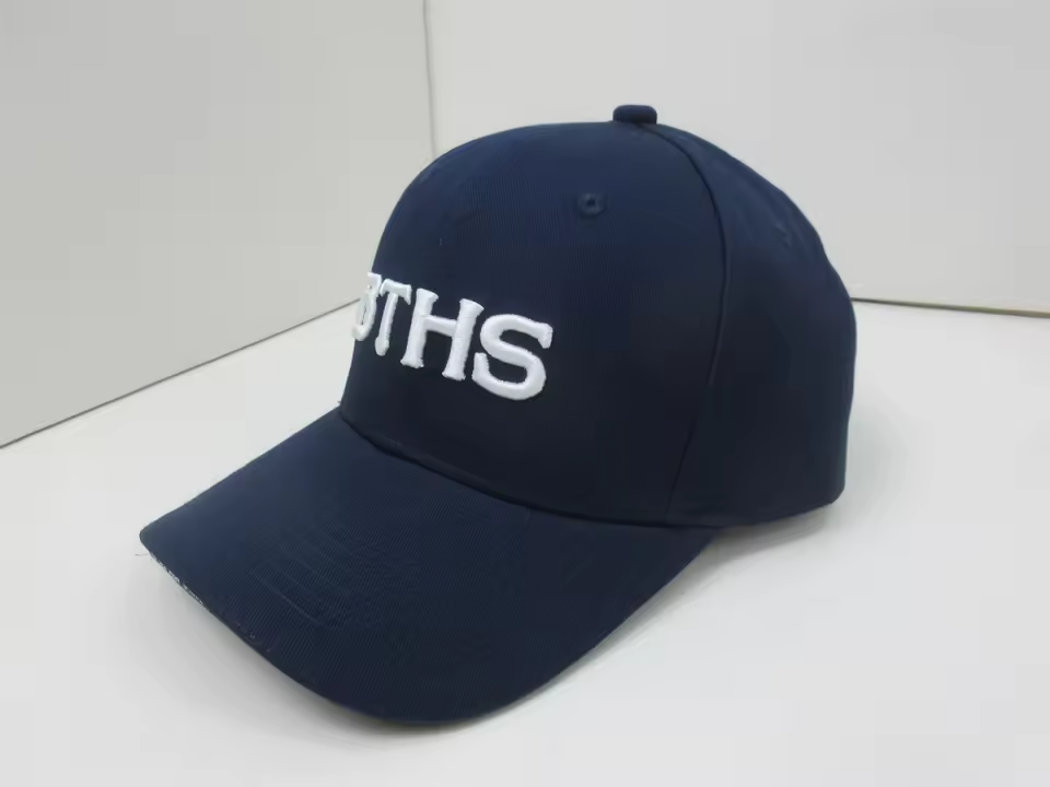 Homecoming Item: Embroidered BTHS Baseball Hat - Navy with white stitching