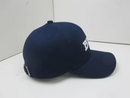 Homecoming Item: Embroidered BTHS Baseball Hat - Navy with white stitching