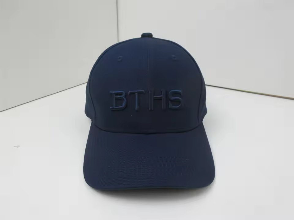 Homecoming Item: Embroidered BTHS Baseball Hat - Navy-on-navy stitching