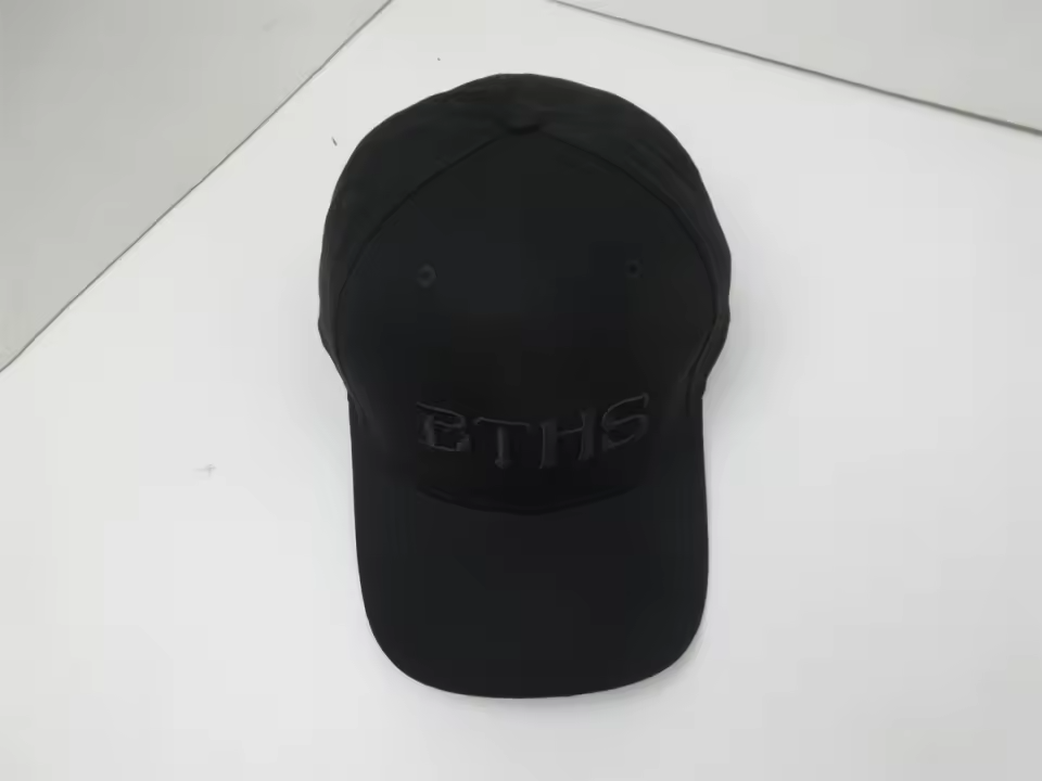Homecoming Item: Embroidered BTHS Black-On-Black Baseball Cap