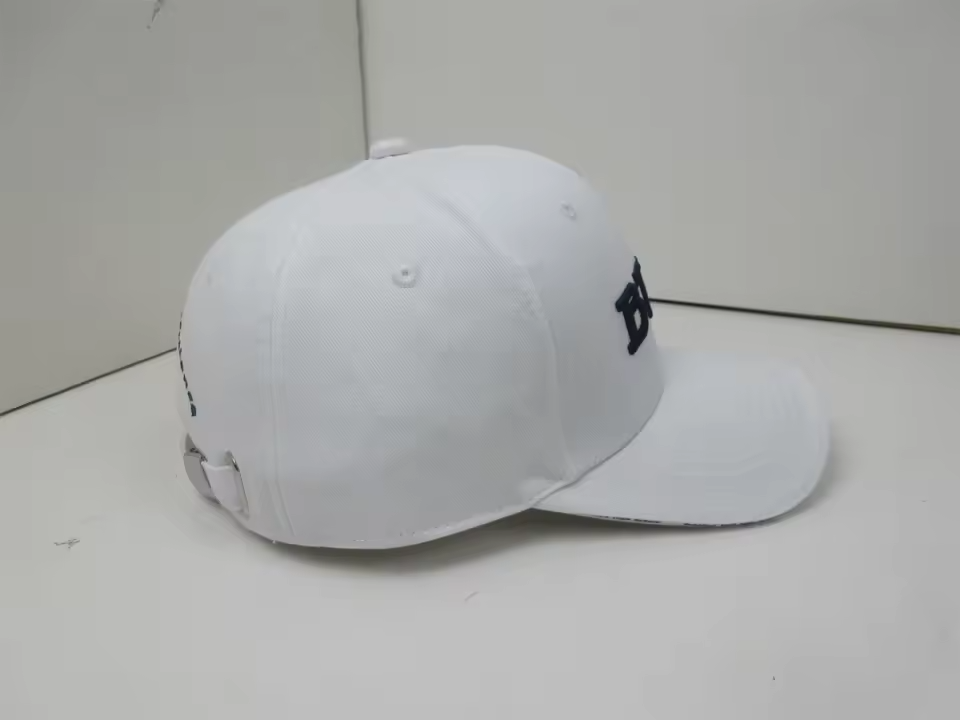 Homecoming Item: Embroidered BTHS Baseball Hat - White with navy stitching