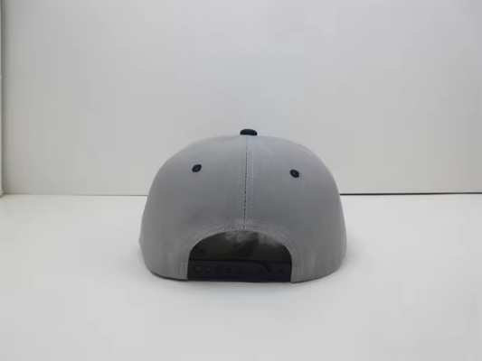 Homecoming Item: Embroidered Snapped-Back Hat with Stacked Logo