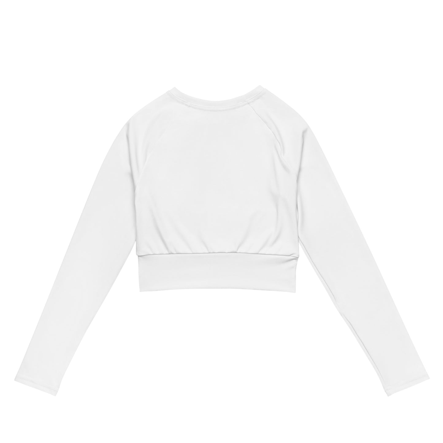 Brooklyn Tech Classic Logo - Recycled Long-Sleeve Crop Top