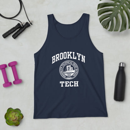 Brooklyn Tech Classic Logo - Men's Tank Top