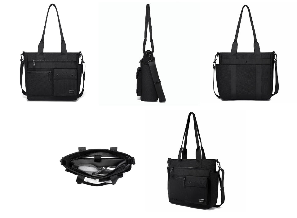 Homecoming Item: Black Laptop Tote Bag