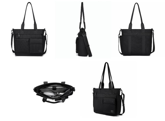 Homecoming Item: Black Laptop Tote Bag