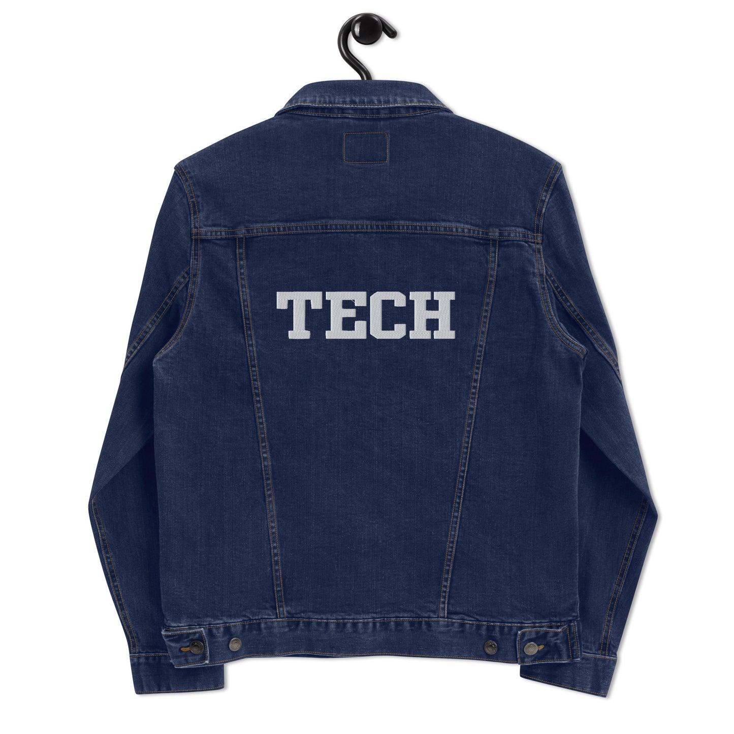 Embroidered Men's Denim Jacket