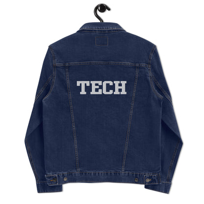 Embroidered Men's Denim Jacket