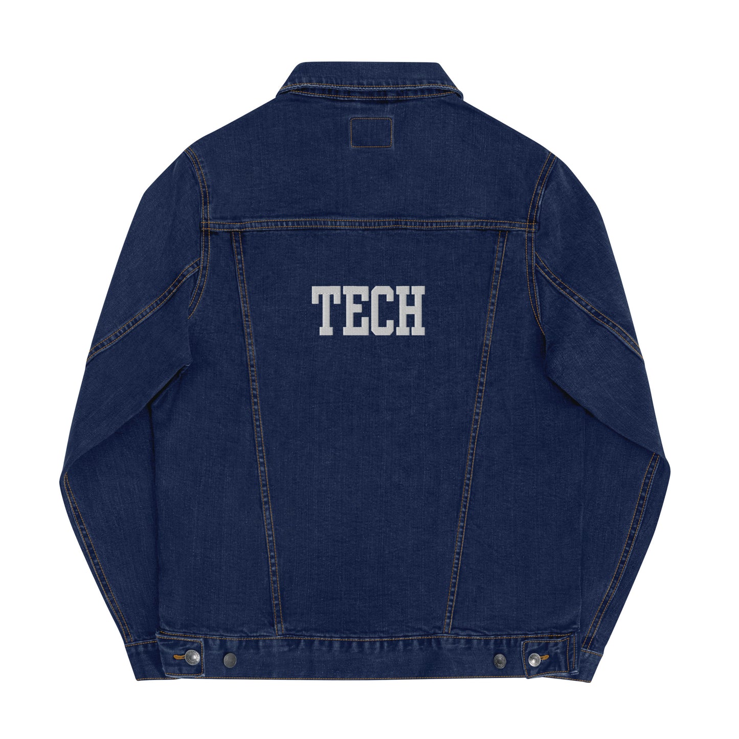 Embroidered Men's Denim Jacket