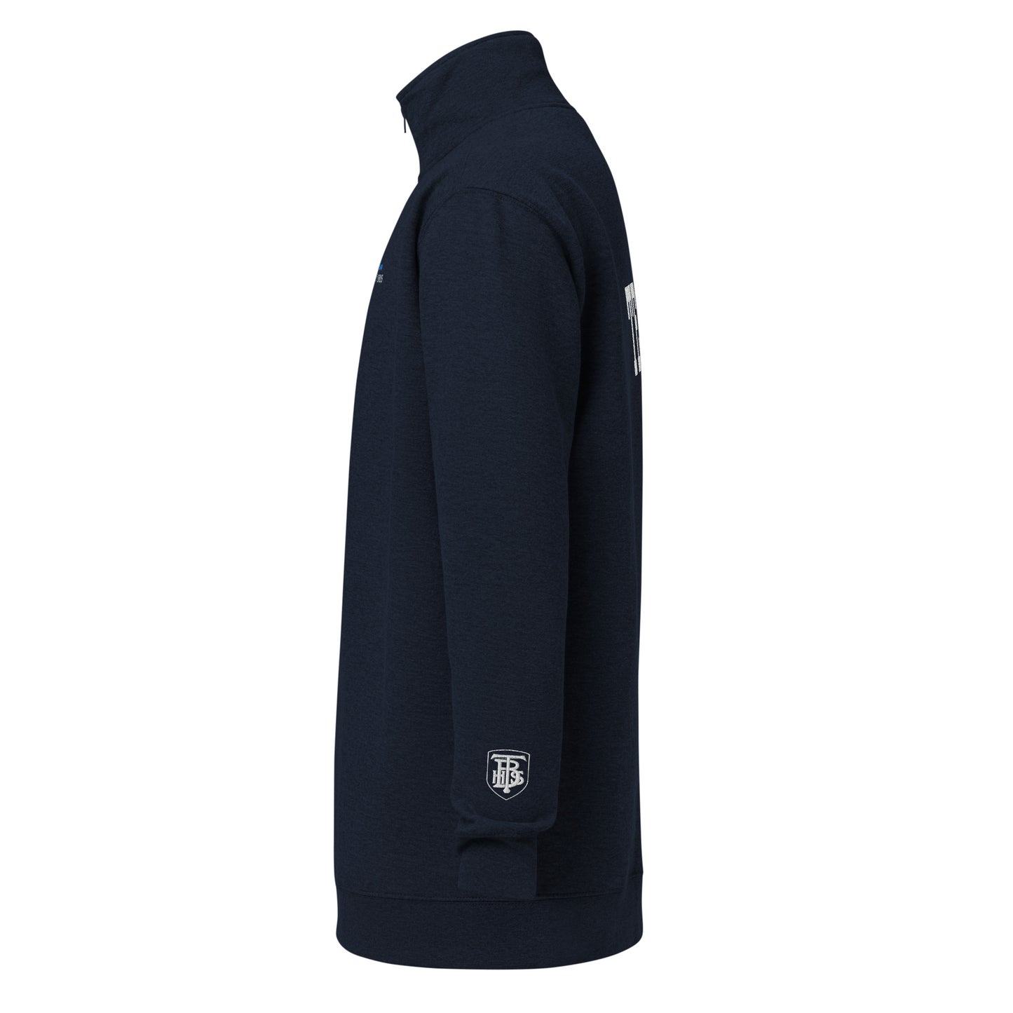 Embroidered Men's Fleece Pullover