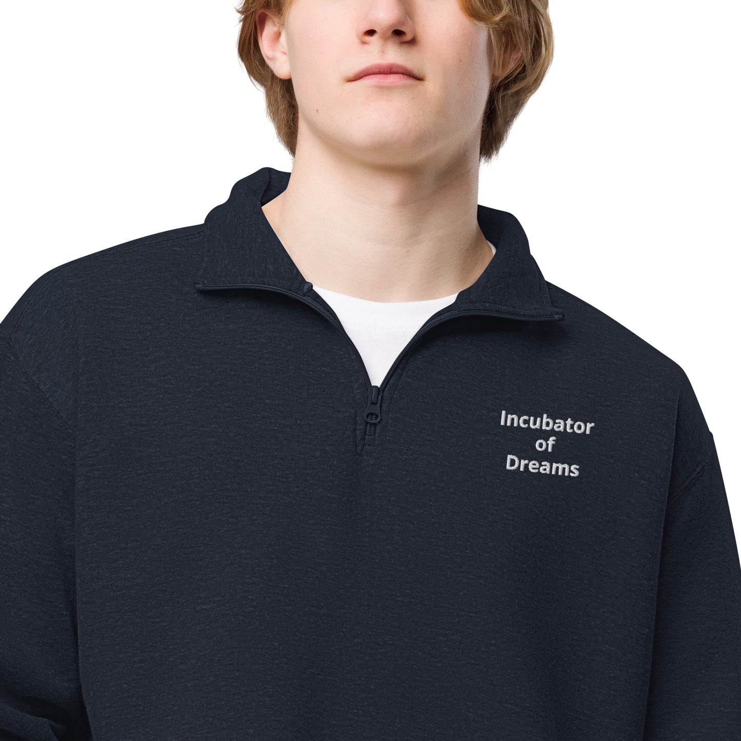 Embroidered Men's Fleece Pullover - Class Of 1990