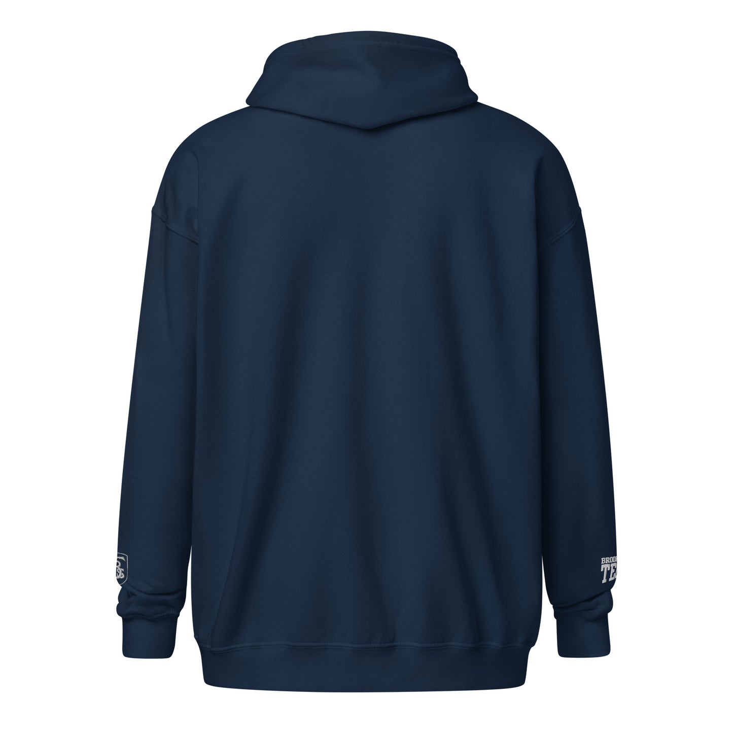 Embroidered - Brooklyn Tech Alumni unisex heavy blend zip hoodie - navy blue