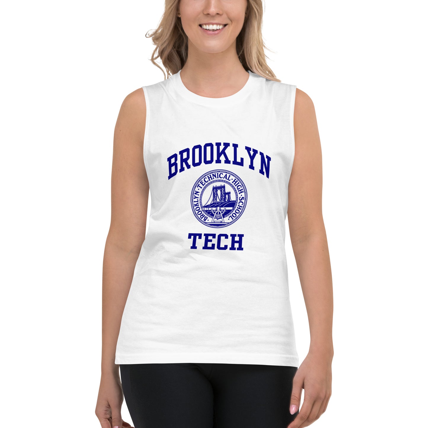 Brooklyn Tech Classic Logo - Muscle Shirt