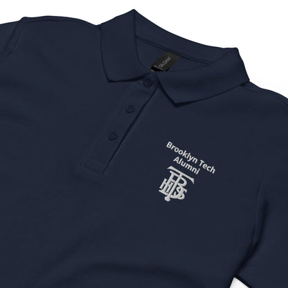 Stacked Logo - Women’s Pique Polo Shirt - Class Of 1985